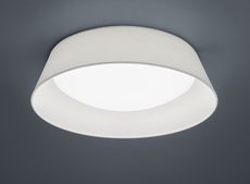 PONTS Trio - stropná LED lampa - ø 450mm - biely textil