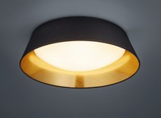 PONTS Trio - stropná LED lampa - ø 450mm - čierno-zlatá