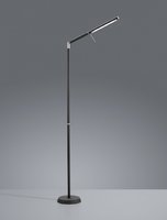 FILIGRAN Trio - stojanová LED lampa - čierny kov - 1620mm
