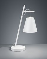 ANDREUS Trio - lampa stolová - bielo-strieborná - 500mm