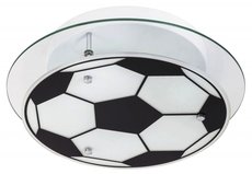 FRANKIE Rabalux - detská lampa - futbal - kov/sklo - 320mm