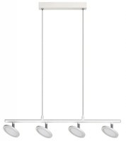 ELSA Rabalux - LED lampa závesná - 600mm - biely kov/plast