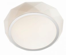 RIBA Redo - stropná lampa do kúpeľne - ø 380mm - sklo/kov
