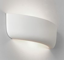 GOSFORD Astro - nástenná keramická lampa - 460mm - biela