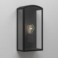 EMILIA Astro - lampa do exteriéru - čierny kov/sklo - 320mm