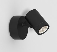 BAYVILLE Astro - čierny LED spot do kúpeľne/exteriéru - IP65