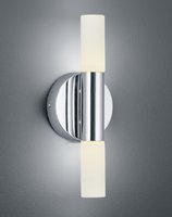 DYLAN Trio - LED svietidlo do kúpeľne - chróm+sklo - 345mm