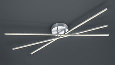 TIRIAC Trio - LED stropnica - 1000mm - kov/nikel
