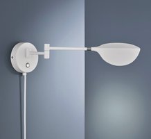 TENTO Trio - dotykové LED svietidlo - biely kov/akryl- 510mm