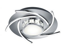 TORINO Trio - LED svietidlo na strop - 380mm - chróm/akryl