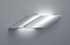 ESCALATE Trio - nástenná LED lampa - kov-chróm - 337mm