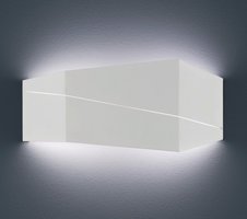 ZORRO Trio - nástenné LED svietidlo - 400x180mm - biely kov