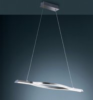 REMUS Trio - závesná LED lampa - matný nikel - 950mm