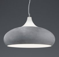 LISBOA Trio - lampa závesná - kov/betón+sklo - ø 600mm