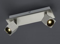 CUBA Trio - stropný LED spot - kov/nikel - 300mm