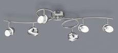 SHARK Trio - bodové LED svetlo - kov/nikel/akryl - 805mm