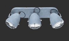 CAMMY Trio - lampa stropná bodová - betón/kov - 390mm