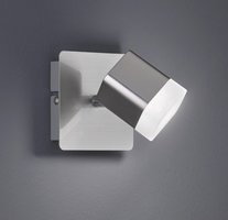 ROUBAIX Trio - nástenný LED spot - kov/nikel + akryl
