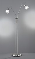 ANTIBES Trio - stojanová lampa - kov/sklo - 1250mm