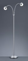 BALOUBET Trio - stojanová LED lampa - chróm/plast - 1250mm