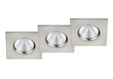 ZAGROS Trio - LED spot do kúpeľne - IP65 - set 3ks - nikel