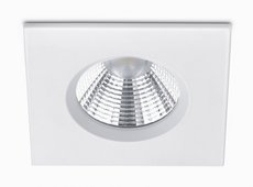 ZAGROS Trio - kúpeľňový LED spot - IP65 - 85x85mm - biely