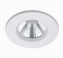 ZAGROS Trio - kúpeľňový LED spot - IP65 - ø 85mm - biely