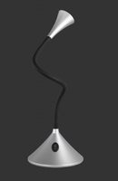 VIPER Trio - pracovná LED lampa - strieborno-čierna - 318mm