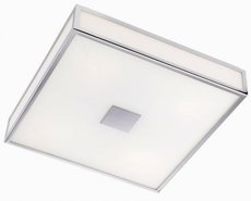 EGO Redo - stropné svietidlo do kúpeľne - 380mm - chróm+sklo