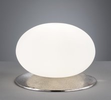 ANTONY Honsel - stolná lampa - sklo+antický nikel - ø 220mm