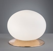 ANTONY Honsel - stolná lampa - sklo+zlatý kov - ø 220mm