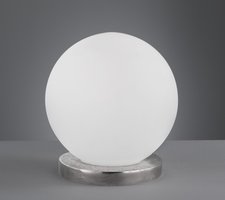 ANTONY Honsel - lampa na stôl - sklo+antický nikel - ø 200mm