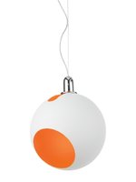 COSMO Redo - závesné oranžovo-biele svietidlo - 300mm