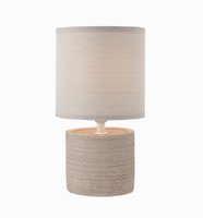 CILLY Redo - stolná nočná lampa - keramika béžová - 270mm