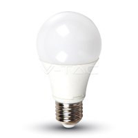 LED žiarovka 9W, SAMSUNG CHIP, E27, A60, termoplast, 6400K