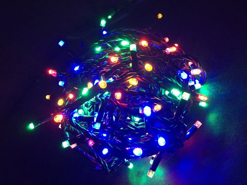 Vianočné osvetlenie svetelna led retaz - 100l, mc - 32117
