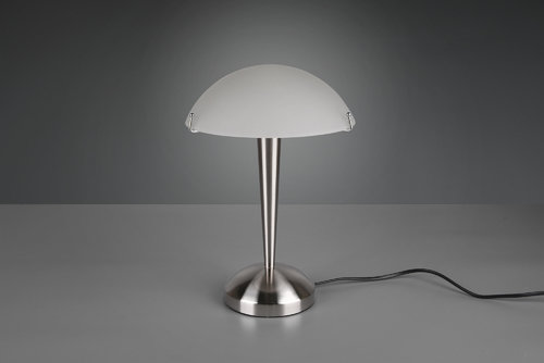 Pilz ii - stolová lampa dotyková - biele sklo - R59261007_1
