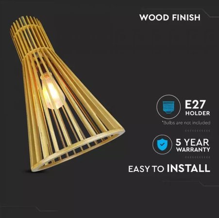 Závesné drevené svietidlo 1xe27 wood serie d250 x h450mm - Snímka obrazovky 2021-02-08 140759