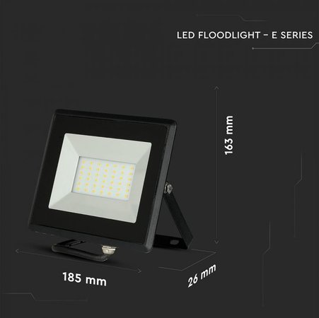 Kópia 30w led reflektor smd e-series black 6400k - 5952-d_482