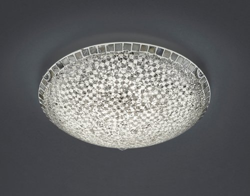 MOSAIQUE Trio - LED stropnica - mozaikové sklo - ø 400mm