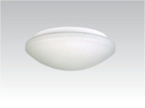 PETRA - svietidlo na strop/stenu - ø 280mm - biele sklo