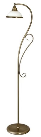 Elisett - stojanová lampa rustikálna - bronz - 1580mm