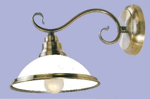 Elisett - nástenné svietidlo rustikálne - bronz