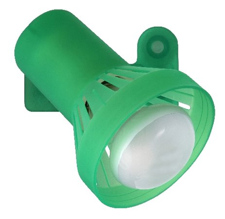 Promo - štipcová lampa zelená