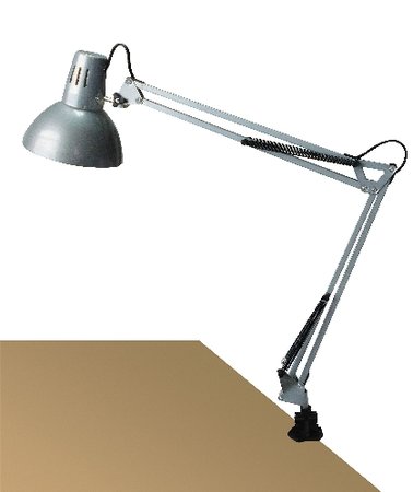 ARNO - pracovná lampa strieborná