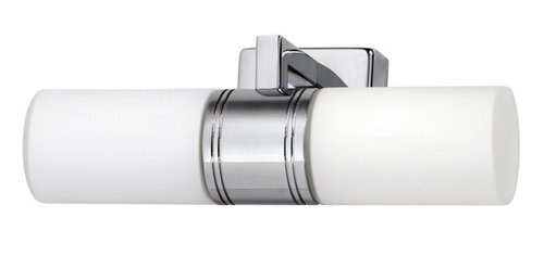 Lexo - nástenné kúpeľňové svietidlo - 210mm - vrátane 2x28W