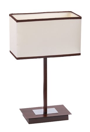 Kubu - stolová lampa s vypínačom na kábli - wenge