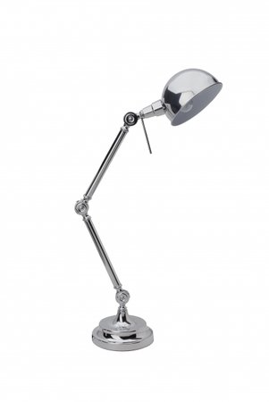 ZIG ZAG - lampa na pracovný stôl - chrómová