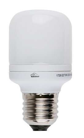 Úsporná žiarivka 9W - objímka E27 - 406lm - teplá biela