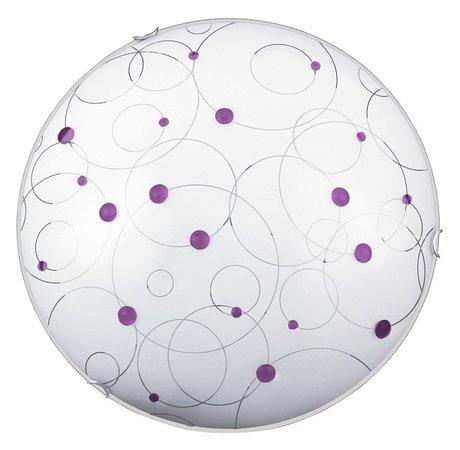 JOLLY - stropné svietidlo s fialovými sklíčkami - ø 400mm